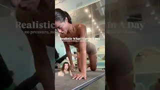 Что ест инструктор по пилатесу! (Реакция тренера по сжиганию жира) #фитнес
