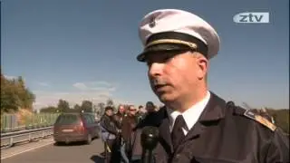 Balesetvesz&eacute;lyre figyelmeztető t&aacute;bl&aacute;kat helyeztek ki a 76-os fő&uacute;ton