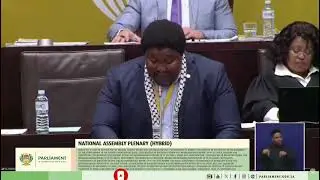 The United Africans Transformation President Dr Lehlohonolo Wonderboy Mahlatsi in Parliament. 