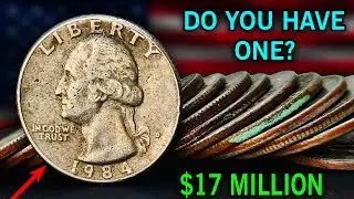 Top 10 Ultra Rare Washington Quarters Worth Over $370&sbquo;000! Valuable Coins To Look!