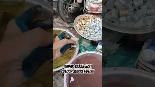 Sadar Bazar Holi Colour | Cheapest Holi Market in Delhi