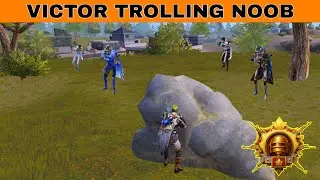 VICTOR BEST LOOT RUSH GAMEPLAY 😂 || NEXT LEVEL TROLLING NOOB 😂 || BGMI
