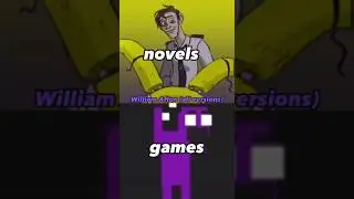 William Afton (novels) vs. William Afton (games)