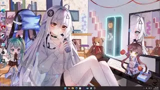 Cara Pakai Live Wallpaper Anime di Windows 11 - Tutorial Time