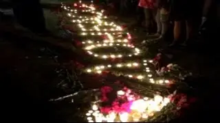 Агрессия на сцене и слезы в толпе- &laquo;митинг скорби&raquo;