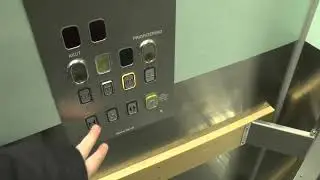 KONE (ManKan mod.) Traction Elevator @ Karolinska University Hospital