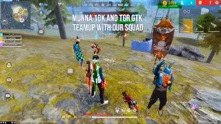 TGR GTK 111 и Munna10k в нашем матче. Мы даем им Booyha в Free Fire.