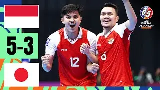 INDONESIA STUN JAPAN and reach the final! | Indonesia - Japan | Highlights | AFC Futsal Asian Cup™