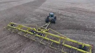 Degelman Strawmaster Pro 100' Heavy Harrow. Markusson New Holland.