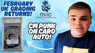 I Graded These *HUGE* CARDS in the UK! | Majesty Grading MGC Returns (Month 2)