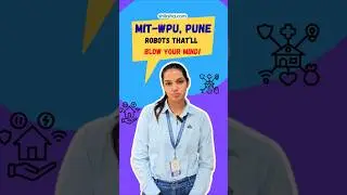 BTech Robotics at MIT-WPU = Real Robots + Smart Labs #lcc #robotics #ai #btech #collegelife #pune