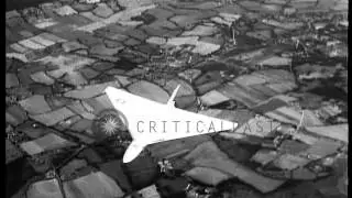 British AVRO Vulcan jet bomber in flight and in formation with AVRO 707 jets. HD Stock Footage