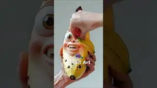 🍌😨 The Banana&rsquo;s Fear Seeing a Human Holding Its Own Peel |Surreal AI Short #aiart#aivideo#aiexplorer