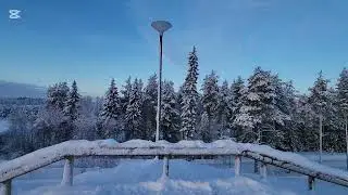 Прогулка по солнечной Соданкюла #финляндия 