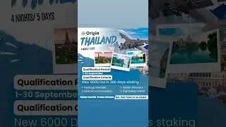 Origin Thailand Tour #LGNS #DAI #ANUBI #A #BLOCKCHAIN