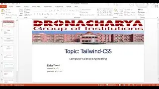 Quick Introduction About Tailwind CSS || Create Website Using TailBlocks