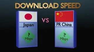 ASIAN Countries Ranked by INTERNET (download) Speed 2025