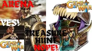 Gems of War Why Arena is BETTER than Treasure Hunt | Plus 3 ideas to make the Arena Event BETTER