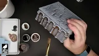 How to Paint Byzantine Trenches - Quick & Easy Scenery Weathering for 3D Printed Terrain