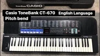 Casio Tone Bank CT-670 keyboard ( Wilson&rsquo;s music instruments 03371476660 )