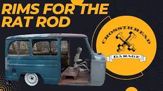 SANDBLASTING AND PAINTING THE WILLYS RIMS