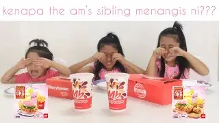NEW MARRYBROWN EGG-STRA ONG BURGER WITH SALTED EGG SAUCE | KATA PINK BUN TAPI DAPAT WARNA LAIN...