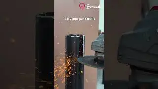 Easy pipe joint trick #simple #pipejoint #trick