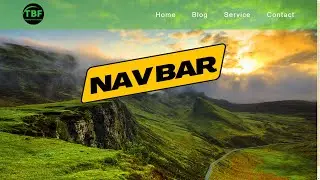 Make Navigation Bar Using Flexbox and HTML and CSS properties
