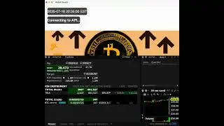 #BTC's price tomorrow (07/19/25) based on a #montecarlosimulation