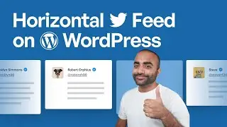 How to Create a Horizontal Twitter Feed in WordPress | Smash Balloon Twitter Feed Pro Plugin