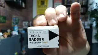 Ice Cream Cake Thca Badder from Black Tie CBD /Puffco Pivot #420 #cannabisdaily #foryou