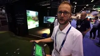 PuttView with Virtual Green at the 2018 PGA Merchandise Show