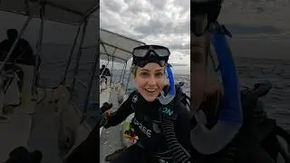 Why scuba divers fall backwards