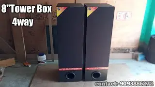 How to make Tower speaker box