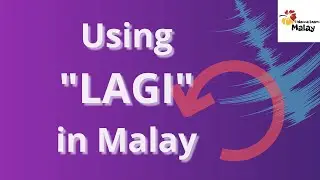 LEARN MALAY - Different meanings of 
