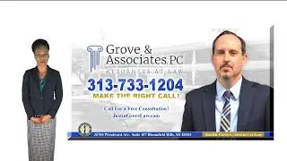 Detroit, Michigan Car Wreck Lawyer-Call 313-733-1204 to Win your case today! GroveandAssociates.com
