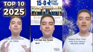 WATCH: MAYOR VICO SOTTO'S TOP 10 SA 2025 | PASIG CITY