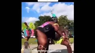 FAT LADY VS STRONG DUDE.