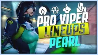 PRO VIPER SETUP & LINE UP GUIDE FOR **PEARL** (VALORANT Tips and Tricks)