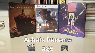 Achats R&eacute;cents #85 / Blu-Ray - Steelbook - Jeux PS5 / Soldes &Eacute;t&eacute; 2025 - Prime Day 🌞