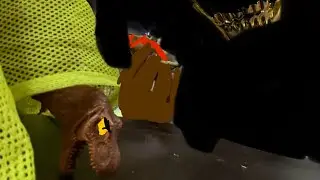 If Dinosaur was in haunted house 1/3