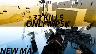 32 KILLS ONLY MP5K | NEW MAP BAZZAR | PHANTOM FORCES