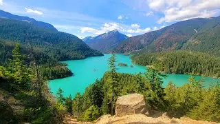 What an incredible view!!!!!! Lake Diablo!!