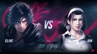 Tekken 8 Gameplay Clive VS Jun