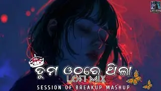ତୁମ ଓଠରେ ଥିଲା | Odia Breakup Mashup | Human Sagar | Odia LoFI Slow + Reverb | Odia MiX #odialofisong
