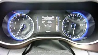 Chrysler Pacifica Auto Start Stop Feature Demostration