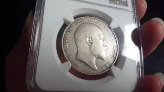 Great Britain Edward VII Silver Coin 1905 Half-Crown NGC F12 I The Coin Cabinet