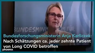 Anja Karliczek zu F&ouml;rderung von Forschungsvorhaben zu Sp&auml;tsymptomen von COVID-19