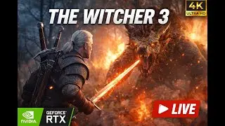 Witcher 3 Gameplay LIVE | Adventures, Quests & Monster Slaying
