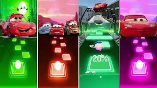 Lightning McQueen Eater - Coffin Dance Song(COVER)vs Tiles Hop 🎯#coffindance #mcqueen #music
